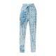 Women's Basic Athleisure Breathable Soft Going out Weekend Chinos Pajamas Pants Tie Dye Full Length Classic Print Blue Purple Ar