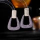 Atmospheric light sense of luxury senior earrings